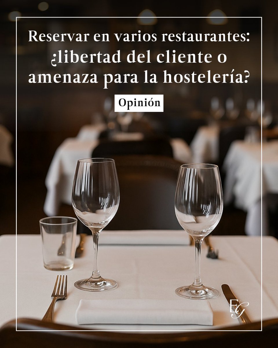 📱 En tiempos de reservas digitales, muchos hacen dobles bookings y eligen al azar. Pero cada no-show implica pérdidas, logística afectada y desvalorización del trabajo en sala y cocina.

todos los detalles ⬇️
excelenciasgourmet.com/es/opinion/res…