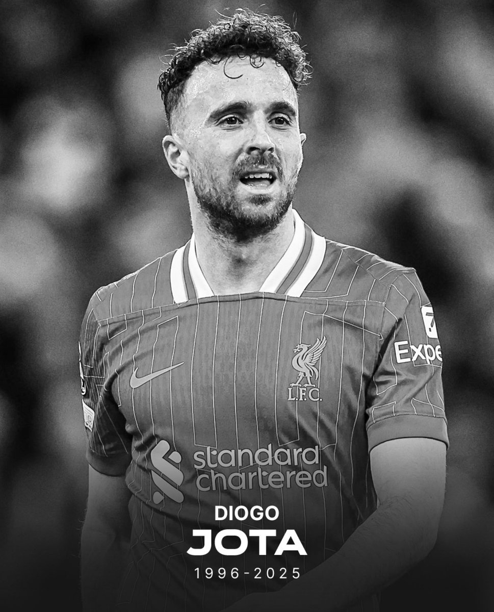 TheFootballFlex's tweet image. We are absolutely heartbroken to hear about the passing of Liverpool's Diogo Jota.
Our thoughts and condolences go out to his friends, family, loved ones and of all those at Liverpool at this devastating time.
Rest in peace, Diogo 🙏🏽💔