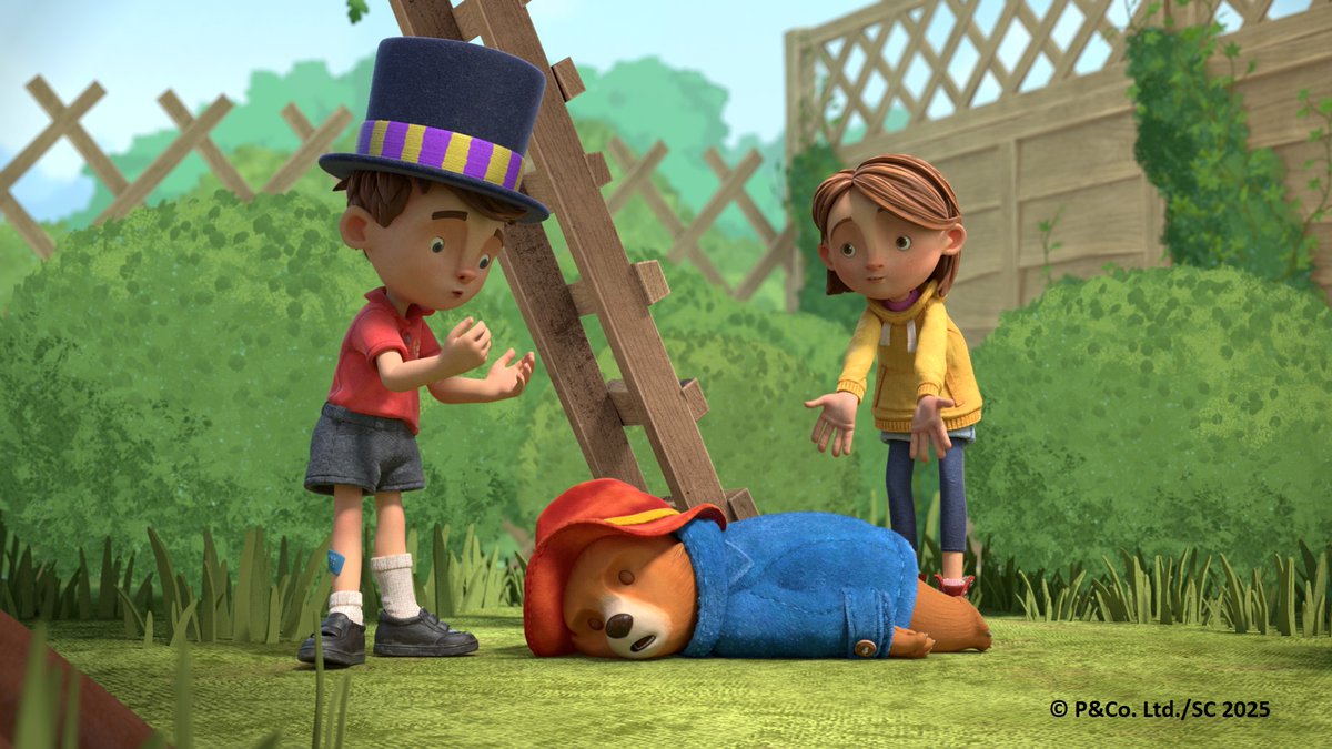 ⋱⋰🎬⋰⋱⋰⋱⋰⋱⋰⋱⋰⋱⋰⋱
　     明日あさ8:10〜放送🌈
🐻アニメ『パディントン™のぼうけん』
NHK Eテレ📺でお見逃しなく！
⋱⋰🎬⋰⋱⋰⋱⋰⋱⋰⋱⋰⋱

🌳『カリーさんと森のたんけん』
🏔️『クマが高所恐怖症？』

✅ぜひ観てね👀✨
#パディントン #パディントンのぼうけん