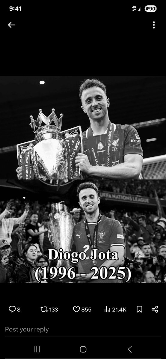 rob10ert's tweet photo. Extremely sad news about diogo rip 🙏 https://t.co/DiB4HNUYbY