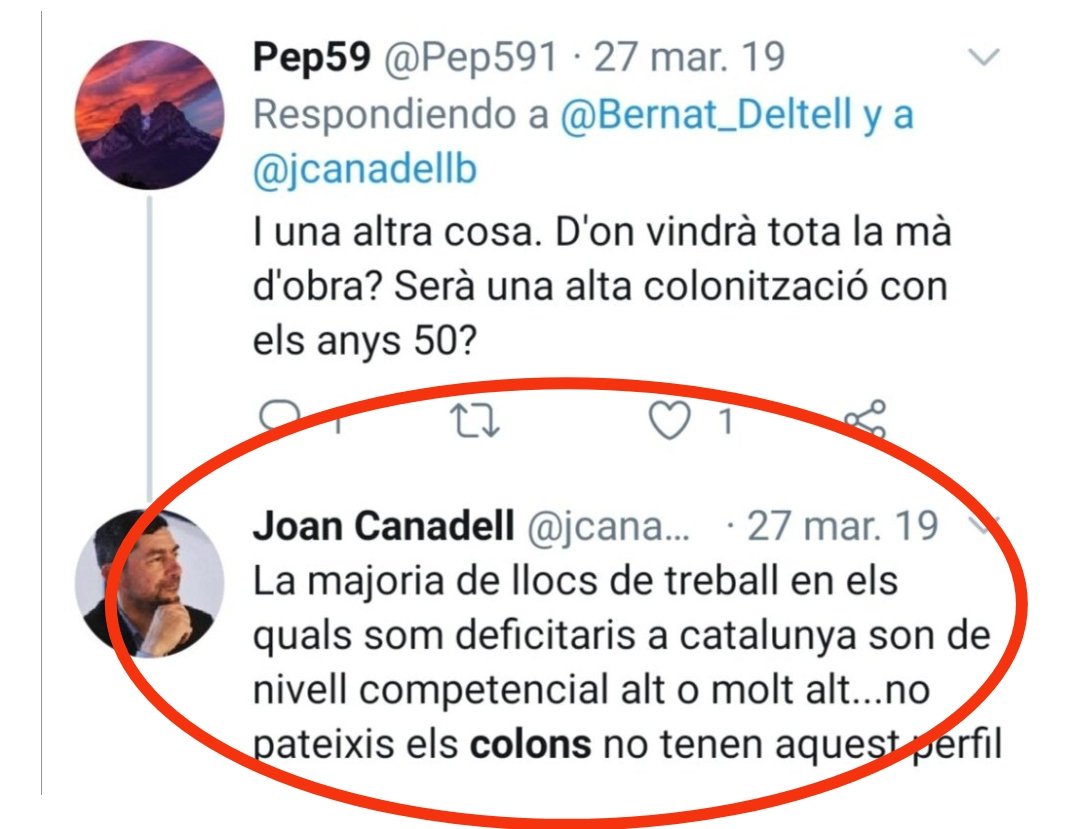 Discursos d'odi contra catalans: Orriols, Canadell i Garriga