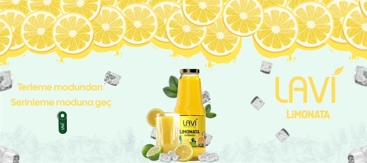 lavigida's tweet photo. Serinlik modu: AÇILDI ✅
🍋 Lavi Limonata: Tatlı-ekşi dengesi, %100 doğal ferahlık.
Yalnızken ritüel, yemekte eşlikçi, kokteylde ilham.
Dolabına Lavi ekle, yazın ritmini yakala.
#LaviLimonata #DolaptaLaviVar #SwitchToCool #TarzlaSerinle #YazaLezzetKat https://t.co/s6mgwunbUf