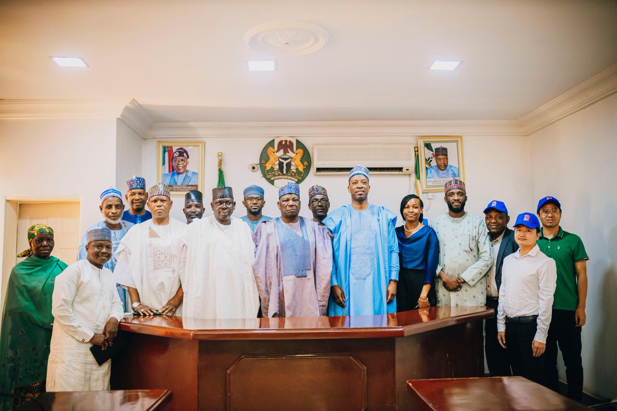 MabonLimited's tweet photo. MABON Limited &amp; PowerChina met with Gombe's Deputy Governor to expand the Dadinkowa Hydropower Project &amp; explore solar solutions for the Muhammadu Buhari Industrial Park.

Powering growth. Driving investment. Energizing Gombe.

#MABONLimited #Hydropower #GombeState #NESI https://t.co/8LIRgrULHT