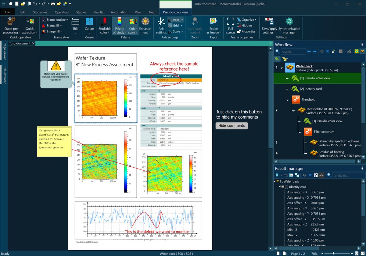 _DigitalSurf's tweet image. 📢[WEBINAR]📢
💡Tired of wasting time redoing the same analysis steps over &amp;amp; over again? 🤔Struggling to present your #microscopy &amp;amp; #profilometry data clearly? Then tune in for easy solutions👇👇

🗓️ Tuesday, July 8, 2025, at 4PM CEST
🔗 Registration link: bit.ly/3GcbheG
