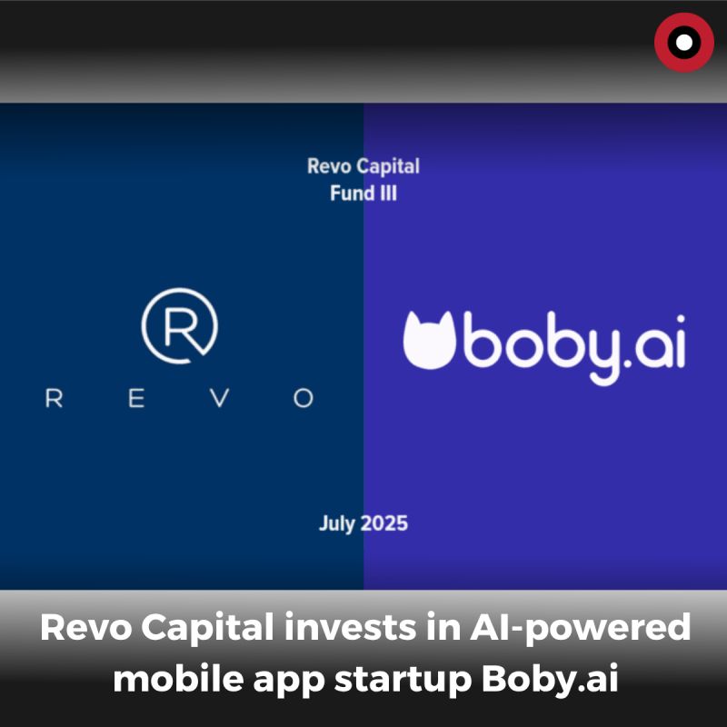 🚀 Turkiye’s pioneering and largest venture capital fund, Revo Capital, has announced its investment in Boby.ai, a generative AI-native mobile application startup developing globally scalable, consumer-facing AI products.

💸 Revo Capital has joined the company’s