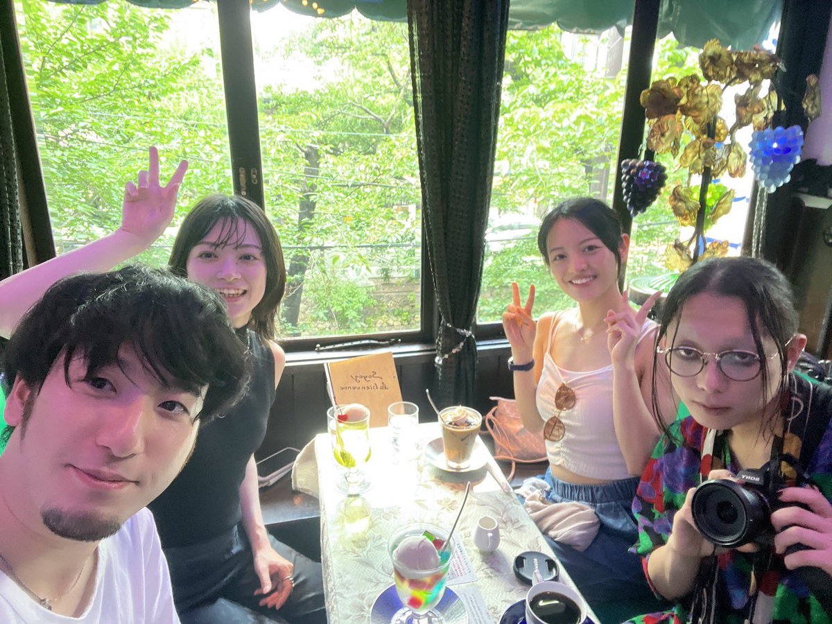 夏☀️☀️☀️
京都☀️☀️☀️
喫茶ソワレ🍵