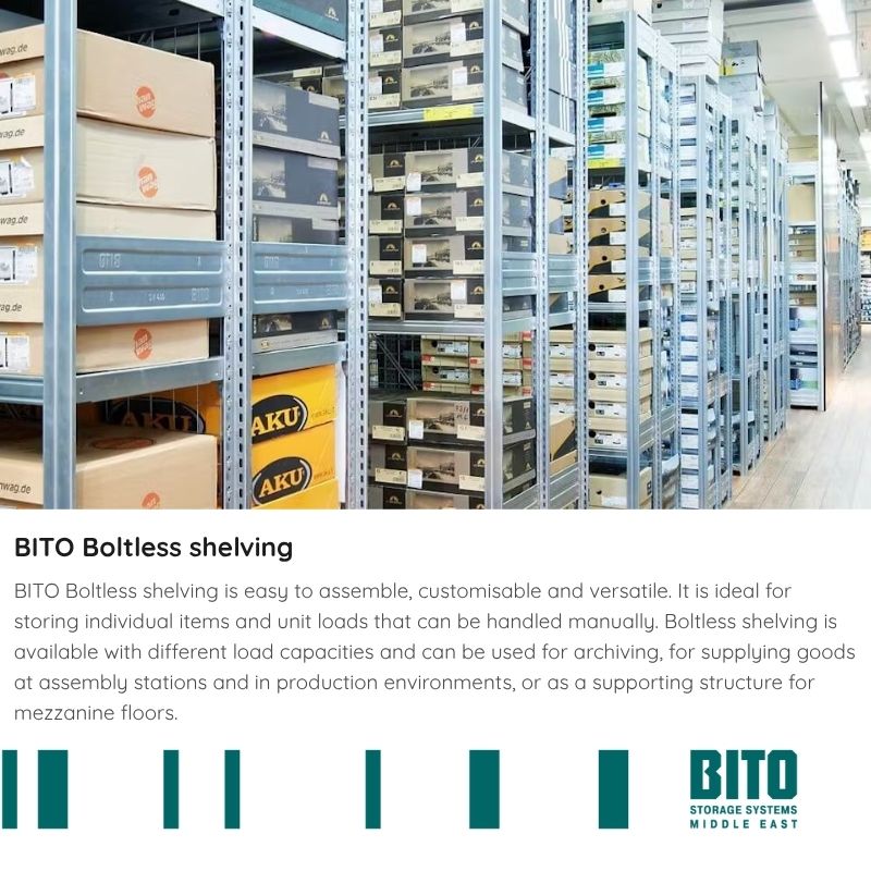 Looking for fast, flexible storage? BITO Boltless Shelving is tool-free, durable, and ideal for retail, e-com, or stockrooms. Organize smarter, scale faster.
🔗 bito.com/en-ae/product-…
#StorageSolutions #BITO