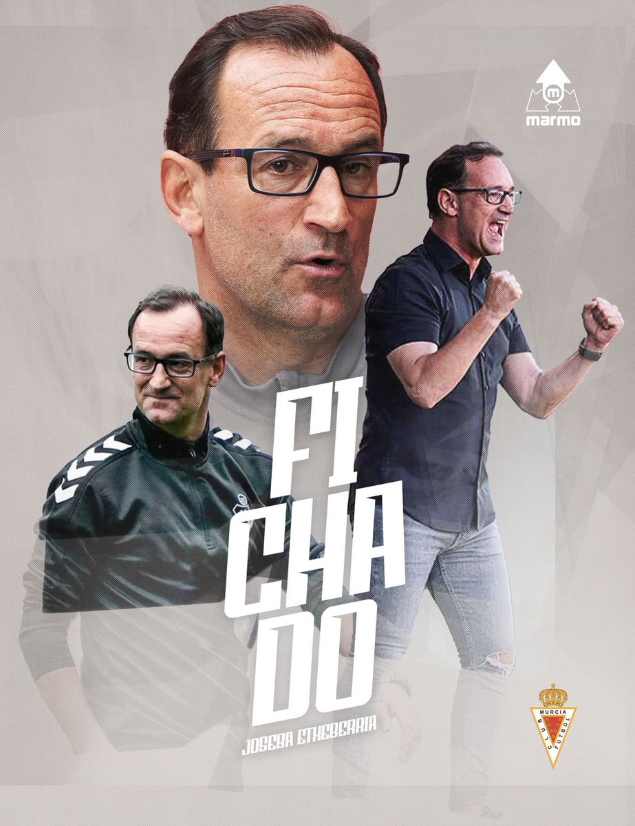 Real Murcia CF (@realmurciacfsad) on Twitter photo 𝗙𝗜𝗖𝗛𝗔𝗗𝗢 | 🫡 Joseba Etxeberria será el entrenador del Real Murcia en la temporada 2025-2026
🔗 realmurcia.es/joseba-etxeber…
❤️ ¡𝘽𝙞𝙚𝙣𝙫𝙚𝙣𝙞𝙙𝙤 𝙖𝙡 𝙍𝙚𝙖𝙡 𝙈𝙪𝙧𝙘𝙞𝙖 𝘾.𝙁., <a href="/17Etxeberria/">Joseba Etxeberria</a>! 𝗙𝗜𝗖𝗛𝗔𝗗𝗢 | 🫡 Joseba Etxeberria será el entrenador del Real Murcia en la temporada 2025-2026
🔗 realmurcia.es/joseba-etxeber…
❤️ ¡𝘽𝙞𝙚𝙣𝙫𝙚𝙣𝙞𝙙𝙤 𝙖𝙡 𝙍𝙚𝙖𝙡 𝙈𝙪𝙧𝙘𝙞𝙖 𝘾.𝙁., <a href="/17Etxeberria/">Joseba Etxeberria</a>!