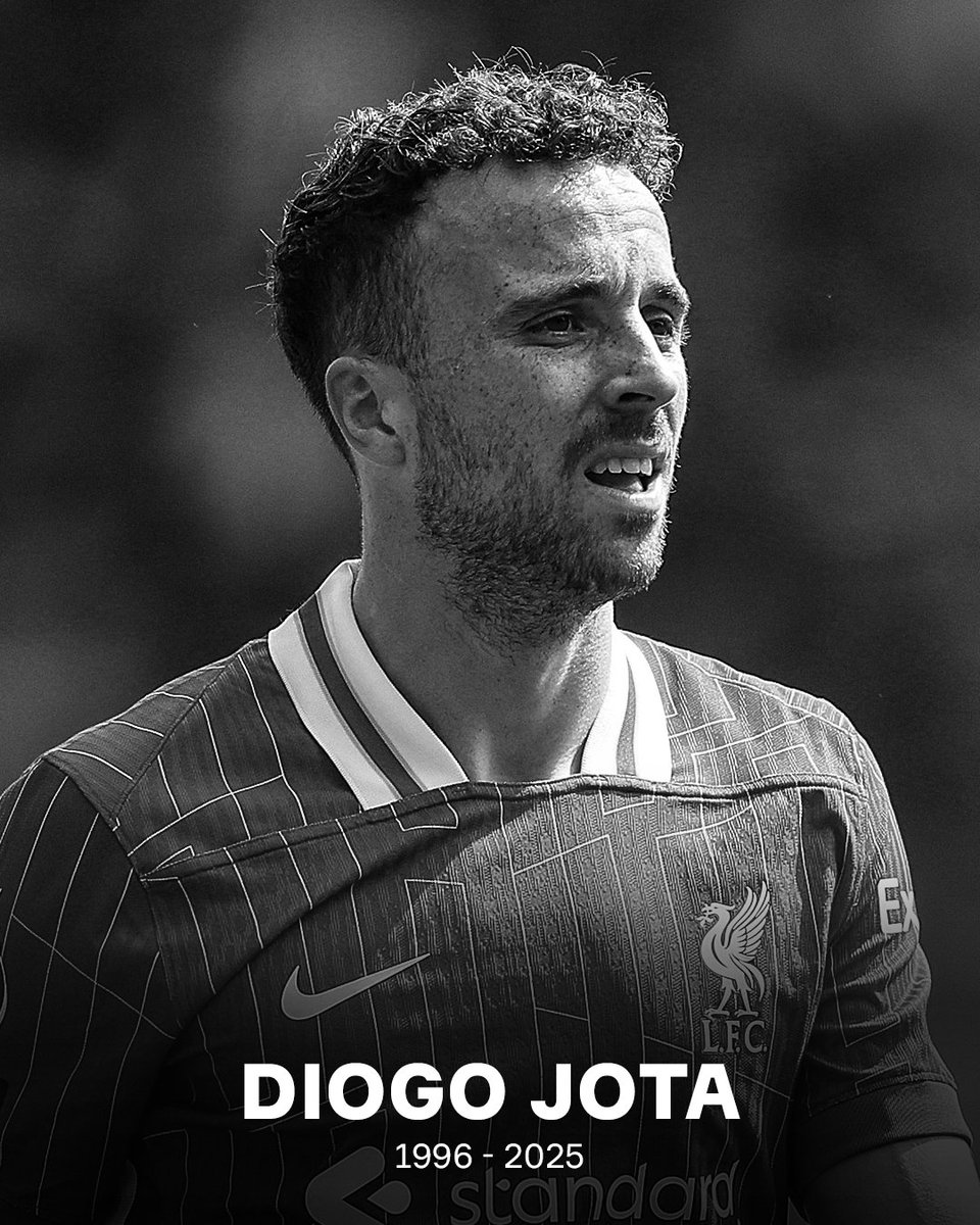 Liverpool FC and Portugal forward Diogo Jota has sadly passed away at the age of 28, the Portuguese Football Federation have confirmed.

His brother André Silva, 26 who played for Portuguese Liga 2 side, Penafiel, has also passed away.

Our thoughts are with their friends, family