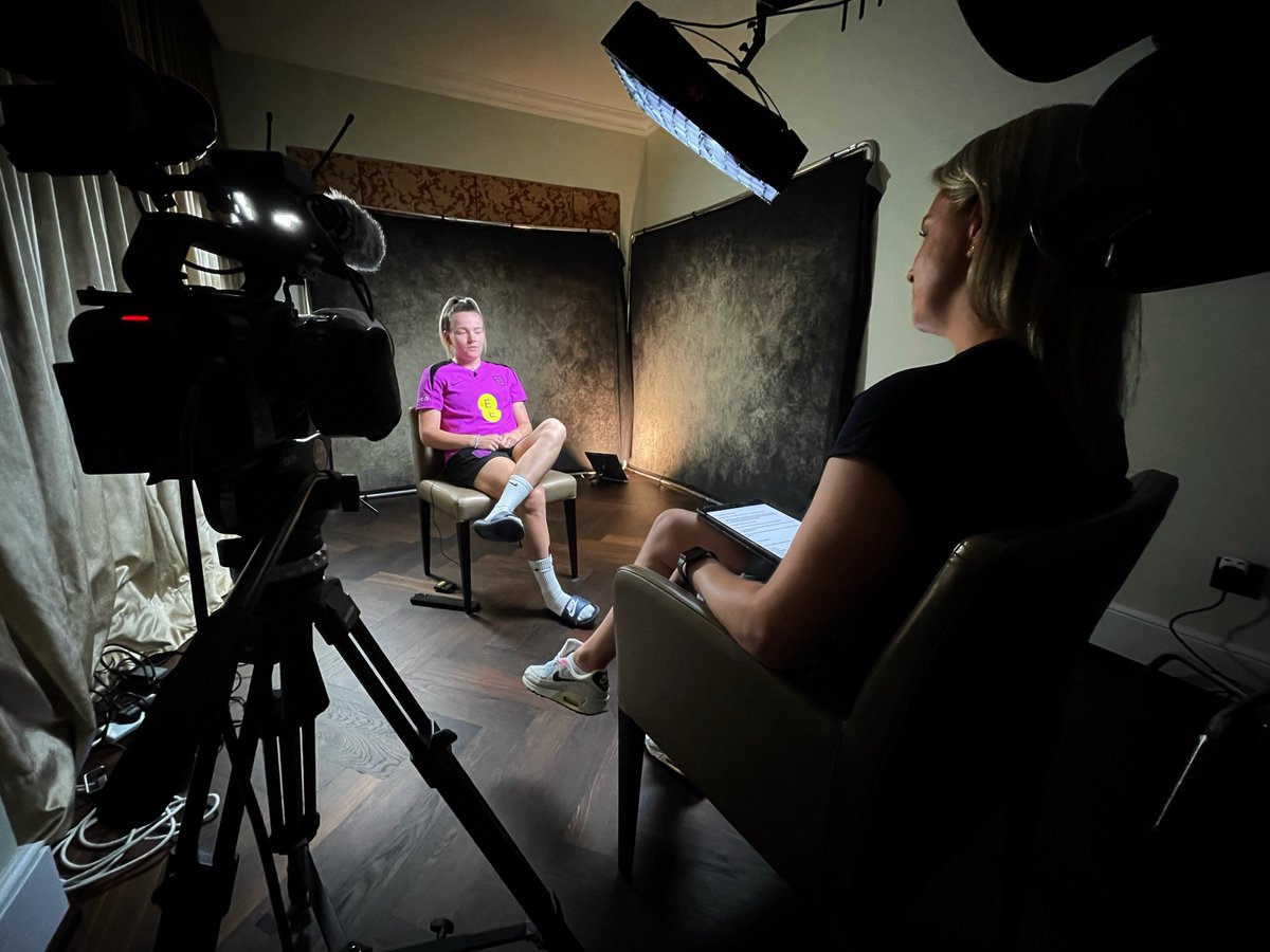 First day of filming at Euros in Switzerland. Chucked some lights and stuff into a small room.
