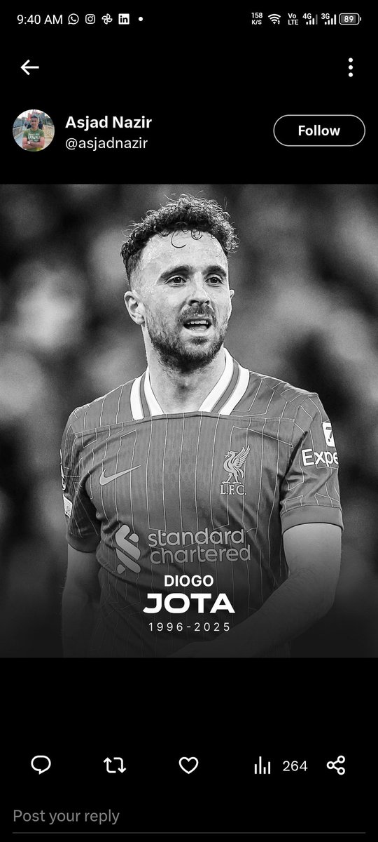 toniOLUMIDE's tweet photo. This is heartbreaking💔💔💔😢😭😭😭
#RIP
#Jota #DiogoJota
@LFC https://t.co/74f19bK2uF