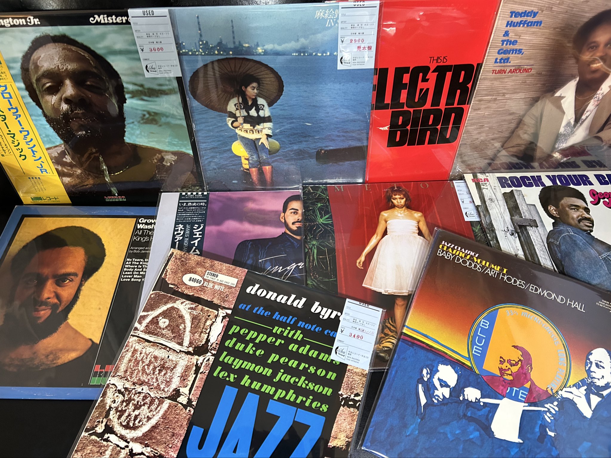 JAZZ レコード 6枚セット売り 6/14(土)『今週の廃盤レコードセール』オンラインショップ出品