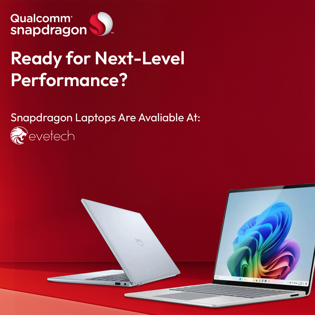 💻Ultra-portable. Powerful. Efficient.

Snapdragon laptops deliver sleek design + next-level performance. Instant-on, always connected with 5G/4G, you can work, create and connect from anywhere without missing a beat.

Explore now: evetech.co.za/snapdragon-lap…

#evetch