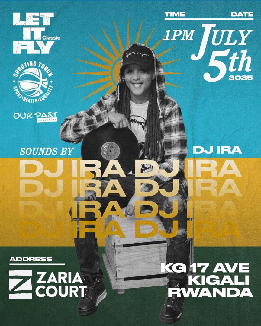 Bring your heart, bring your joy, Rwanda is open and glowing. 

There are days you don’t forget and this might just be one. 

Join the good energy on July 5th at Zaria Court for #LetItFlyRwanda.

Let the vibes fly and bring a friend