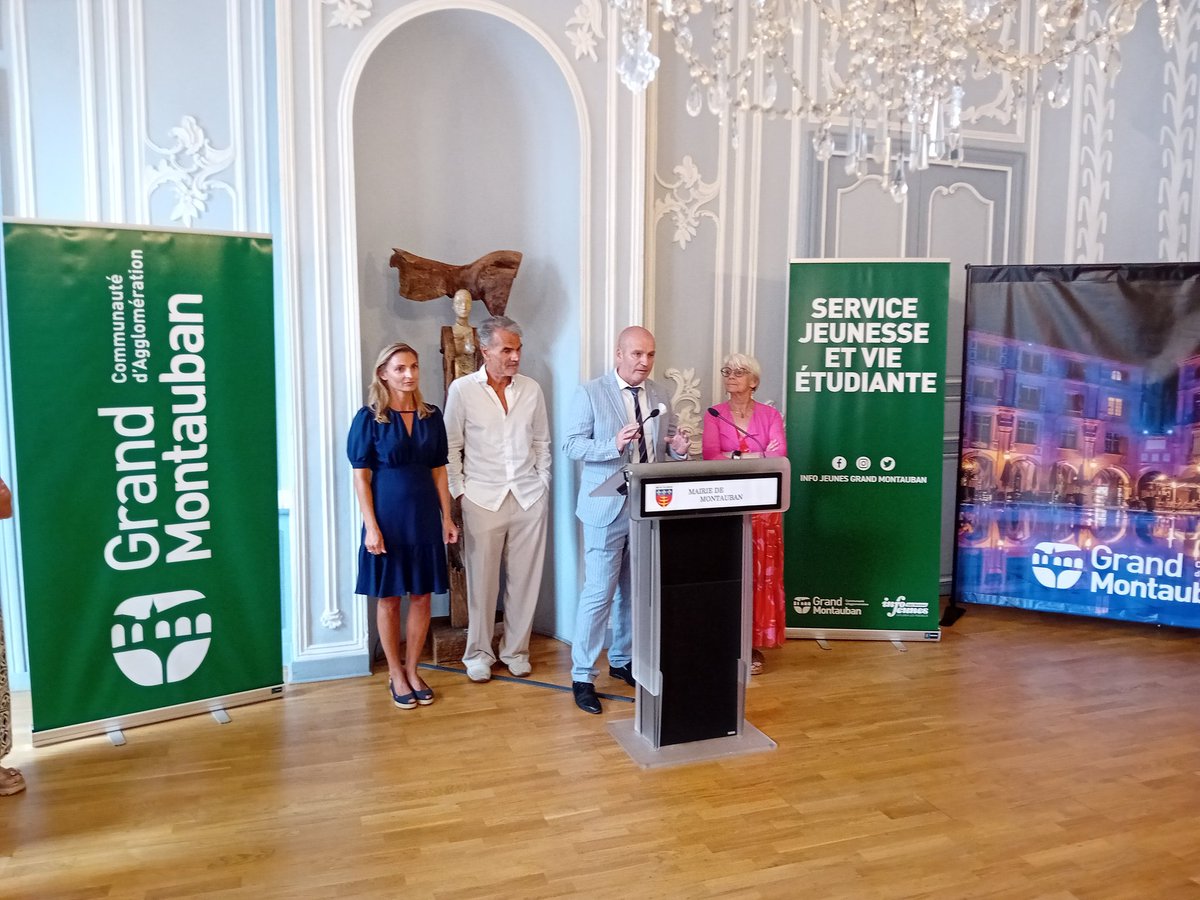 DSDEN82's tweet image. Renouvellement de la convention de partenariat entre le @GrandMontauban et les lycées: Capou, Théas, @LyceeBourdelle, @JulesMichelet1 visant à renforcer le lien établissements / CFA et faciliter les parcours des lycéens vers l'apprentissage.