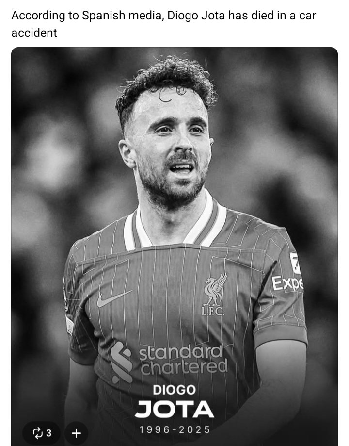Horrific news 😔  #DiogoJota #ripjota #ynwa