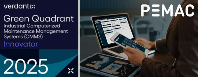 Great to see PEMAC featured in the latest <a href="/EngMaintSol/">Engineering Maintenance Solutions Magazine</a>    Magazine. 

We’re recognised as an Innovator in the Verdantix Green Quadrant for CMMS solutions.

Read the issue  bit.ly/3IbEbMG

#PEMAC #CMMS #Maintenance #Innovation #Sustainability #Verdantix #Elecosoft