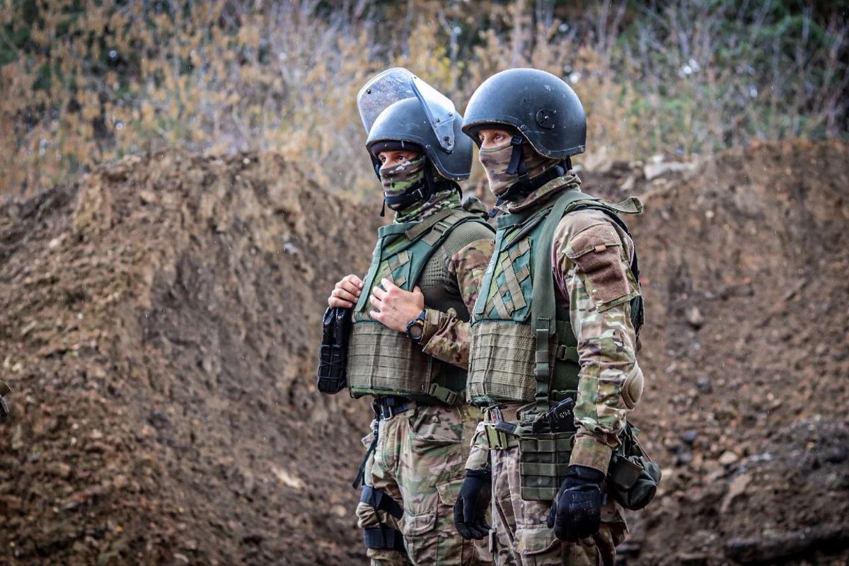 Fsb Training Exercise Today's training of kursants at Moscow Border Guard Institute of the ...