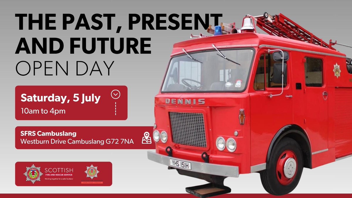 Andrew Carson (@andrewcarson17) on Twitter photo This weekend folks the past present and future <a href="/fire_scot/">Scottish Fire and Rescue Service</a> HQ 10:00-16:00 free entry <a href="/scotfire_glasgo/">SFRS City of Glasgow</a> <a href="/Scotfire_ENSA/">SFRS East, North and South Ayrshire</a> <a href="/SFRHTtweet/">Scottish Fire Brigades Heritage Trust</a> <a href="/SFRS_Lan/">SFRS Lanarkshire</a> <a href="/ERRIHQ/">@scotfire_erri</a> This weekend folks the past present and future <a href="/fire_scot/">Scottish Fire and Rescue Service</a> HQ 10:00-16:00 free entry <a href="/scotfire_glasgo/">SFRS City of Glasgow</a> <a href="/Scotfire_ENSA/">SFRS East, North and South Ayrshire</a> <a href="/SFRHTtweet/">Scottish Fire Brigades Heritage Trust</a> <a href="/SFRS_Lan/">SFRS Lanarkshire</a> <a href="/ERRIHQ/">@scotfire_erri</a>