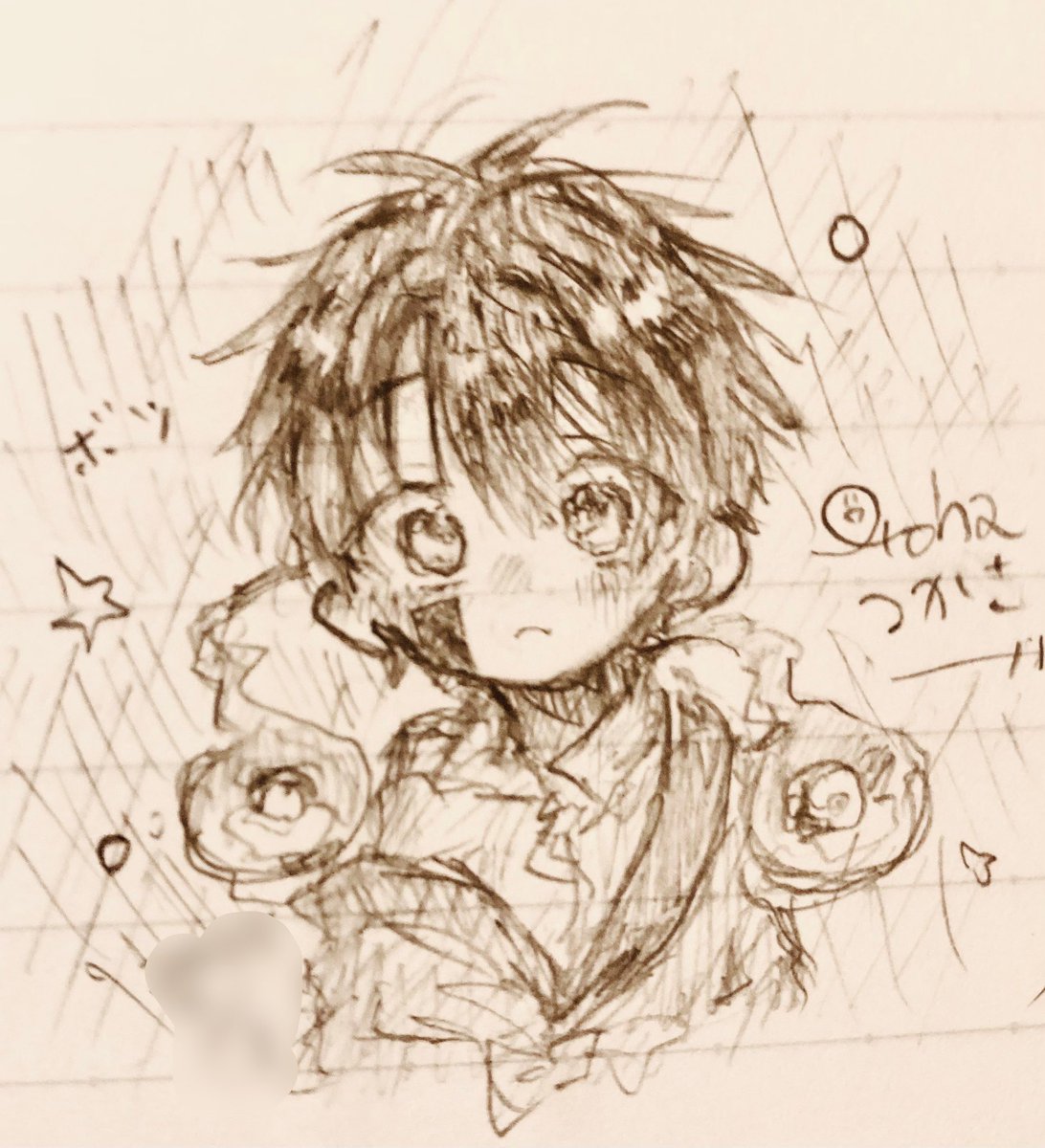 udonchan0611's tweet image. なんか最近似ない😭

#花子くんお絵描き