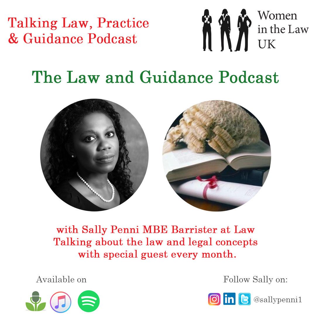 Women in the Law UK๐& on Linkedin |Facebook|Insta (@womeninthelawuk) on Twitter photo The #LawandGuidance #Podcast is a #podcastseries by <a href="/sallypenni1/">Dr.Sally Penni MBE๐๐ (She/Her)</a>, discussing the #practiceoflaw. Click here to find out more: ow.ly/bpoE30sNb2S #SallyPenni #CriminalLaw #Barrister #education #learning #professionaldevelopment #lawfirms #legalexpert <a href="/LawGuidePodcast/">The Law and Guidance Podcast</a> #Law The #LawandGuidance #Podcast is a #podcastseries by <a href="/sallypenni1/">Dr.Sally Penni MBE๐๐ (She/Her)</a>, discussing the #practiceoflaw. Click here to find out more: ow.ly/bpoE30sNb2S #SallyPenni #CriminalLaw #Barrister #education #learning #professionaldevelopment #lawfirms #legalexpert <a href="/LawGuidePodcast/">The Law and Guidance Podcast</a> #Law