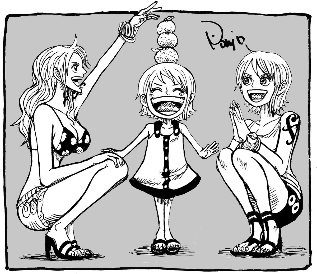 nyaponi's tweet image. HAPPY BIRTHDAY NAMI!!
#ナミ誕生祭2025 　#ワンピース