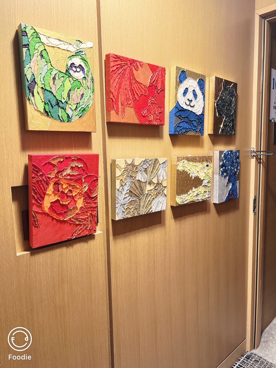giantmangocom's tweet photo. おすすめ作家のASAKO IWAMIZU、HUIT、Akiko Noguchi、谷地元麗子、高橋弘子の作品をART TAICHUNG 2025の首都藝術中心 Capital Art Center ギャラリーブース (Room 1013) から出展しております。
本日からスタートです！
7月4日(金)～7月6日(日)
https://t.co/2Fe0kTM0g1
https://t.co/ST5ylknJmN https://t.co/IzfVsnvdFU