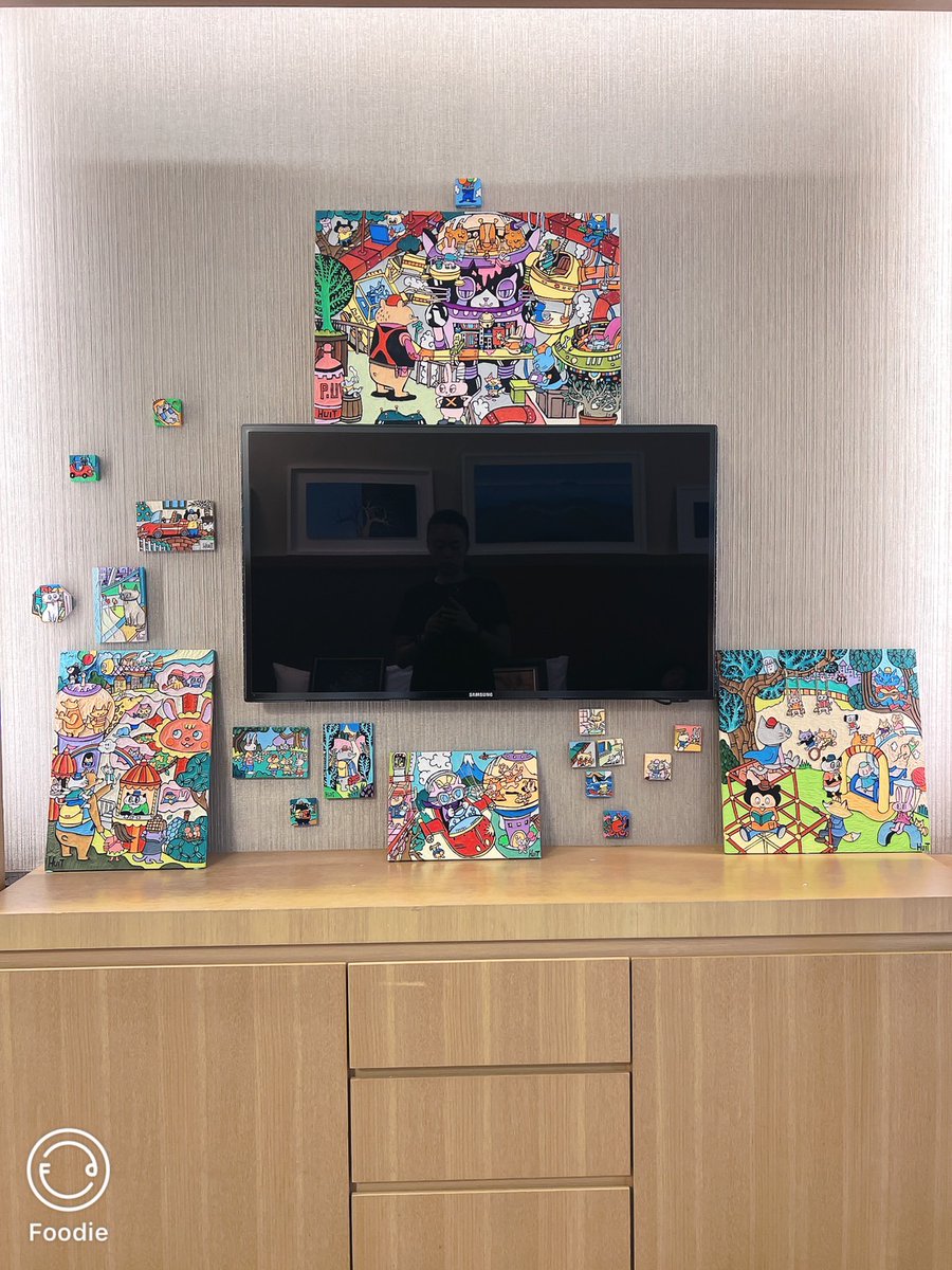 giantmangocom's tweet photo. おすすめ作家のASAKO IWAMIZU、HUIT、Akiko Noguchi、谷地元麗子、高橋弘子の作品をART TAICHUNG 2025の首都藝術中心 Capital Art Center ギャラリーブース (Room 1013) から出展しております。
本日からスタートです！
7月4日(金)～7月6日(日)
https://t.co/2Fe0kTM0g1
https://t.co/ST5ylknJmN https://t.co/IzfVsnvdFU