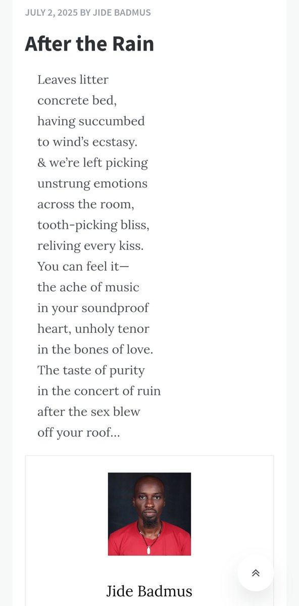 bardmus's tweet image. After The Rain was published by Discretionary Love yesterday. I hope you enjoy reading