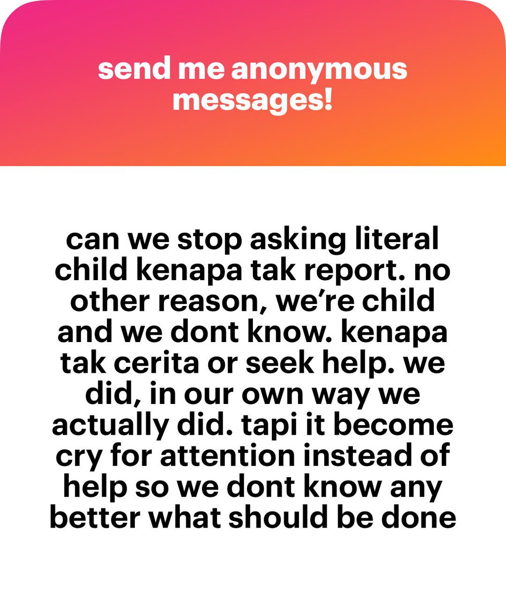 9 tahun ja???????? Apa apa pun glad ang doing better and wish you and others all the best anon. 

The Ordinary The Bright Set | AHA Exfoliating Toner, Dark Spot and Depuffing Eye Serum s.lazada.com.my/s.rXOmc s.shopee.com.my/708qYBFb1y
