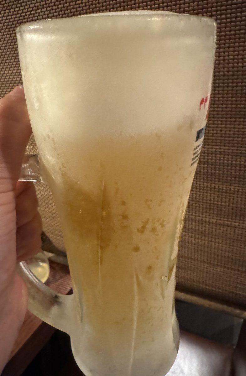 キンキンだぁあああああああ！
疲れましたww
かんぱーい🤩🍻