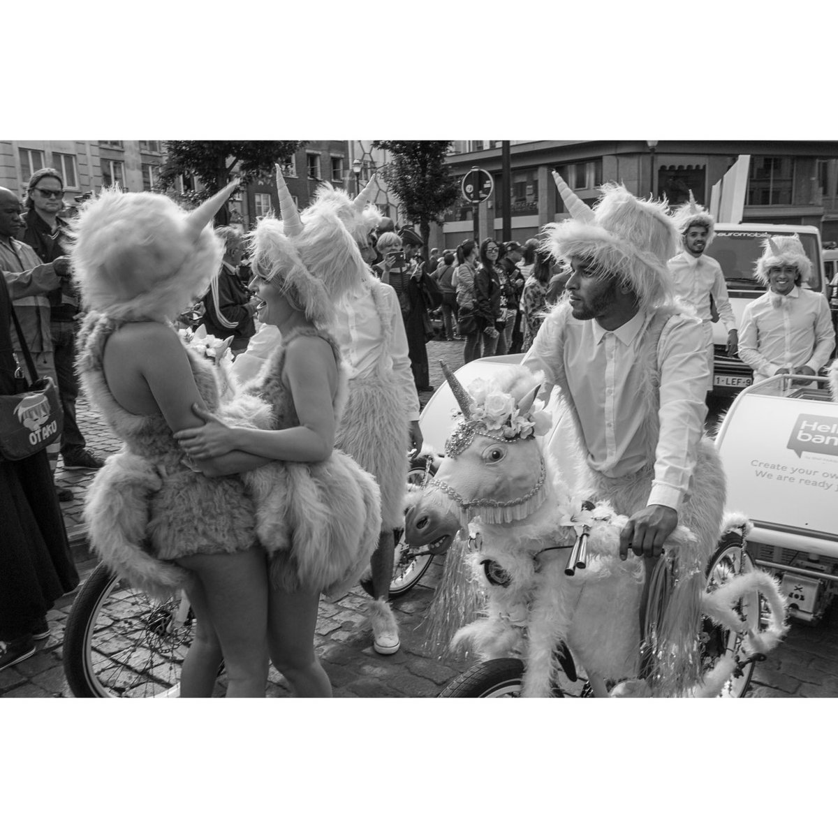 Thinking about a series of 10 small booklets. One of them could be "It Takes Two".
BELGIUM, Brussels. 20/05/2017: The 22nd Gay Pride parade in the streets of Brussels was attended by over 20000 people.