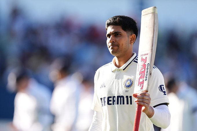 joginder_bsf's tweet photo. Shubman Gill hits another century against England on intriguing first day of second test.

#testmatch2025 #INDvsENG #SaiPallavi #Ramayana #RanbirKapoor #MeditationCamp #ThugLife https://t.co/LIoYa6KKlV