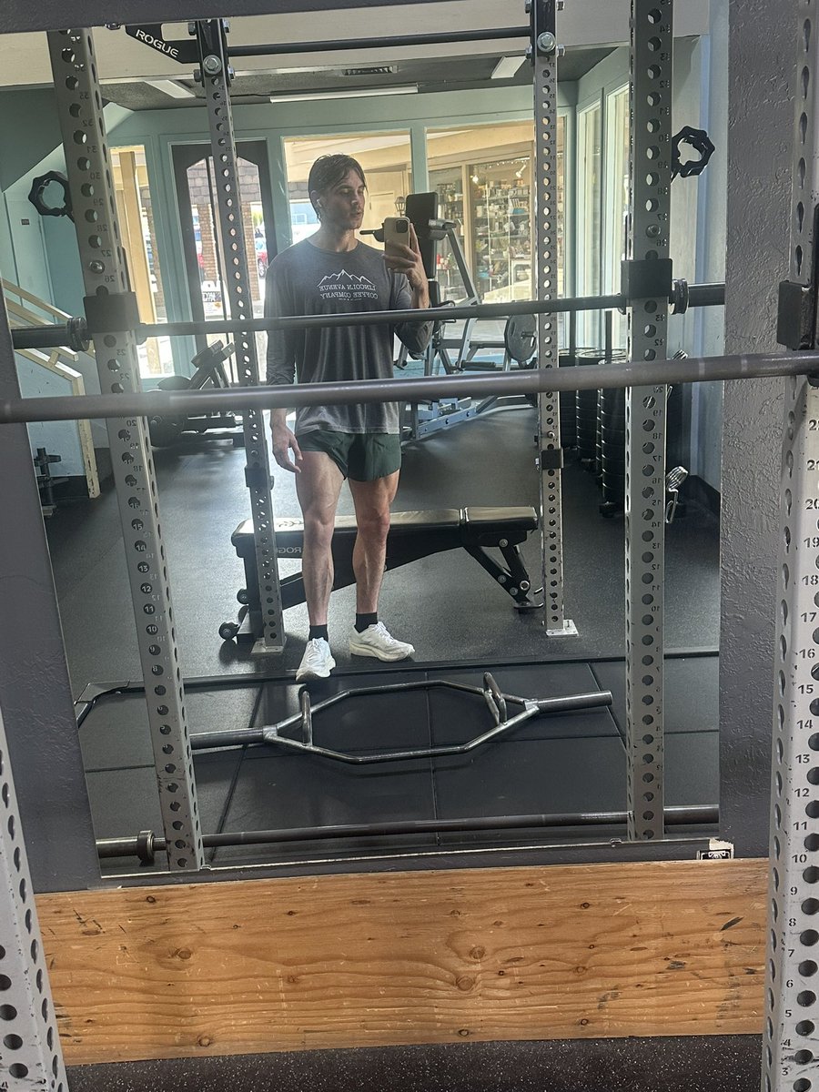 Push day and 7 miles ✅🦾