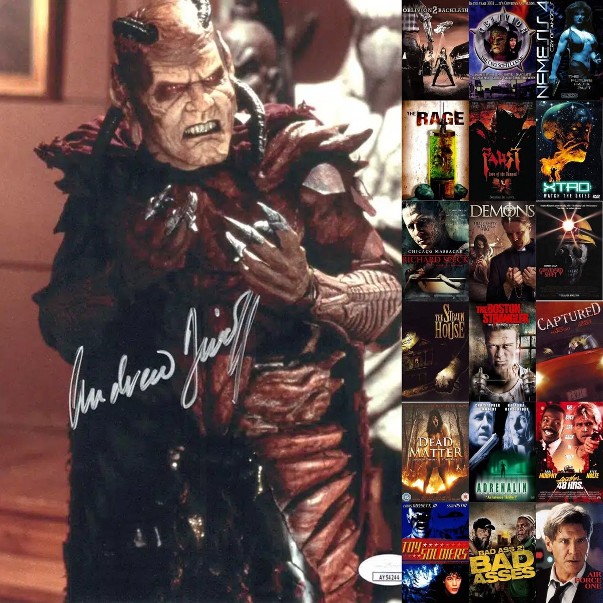 fcart73's tweet image. Happy birthday Andrew Divoff!
#andrewdivoff 
#wishmaster #graveyardshift #lost #nightofthelivingdeadreanimation 
#toysoliders #airforce1 #alias