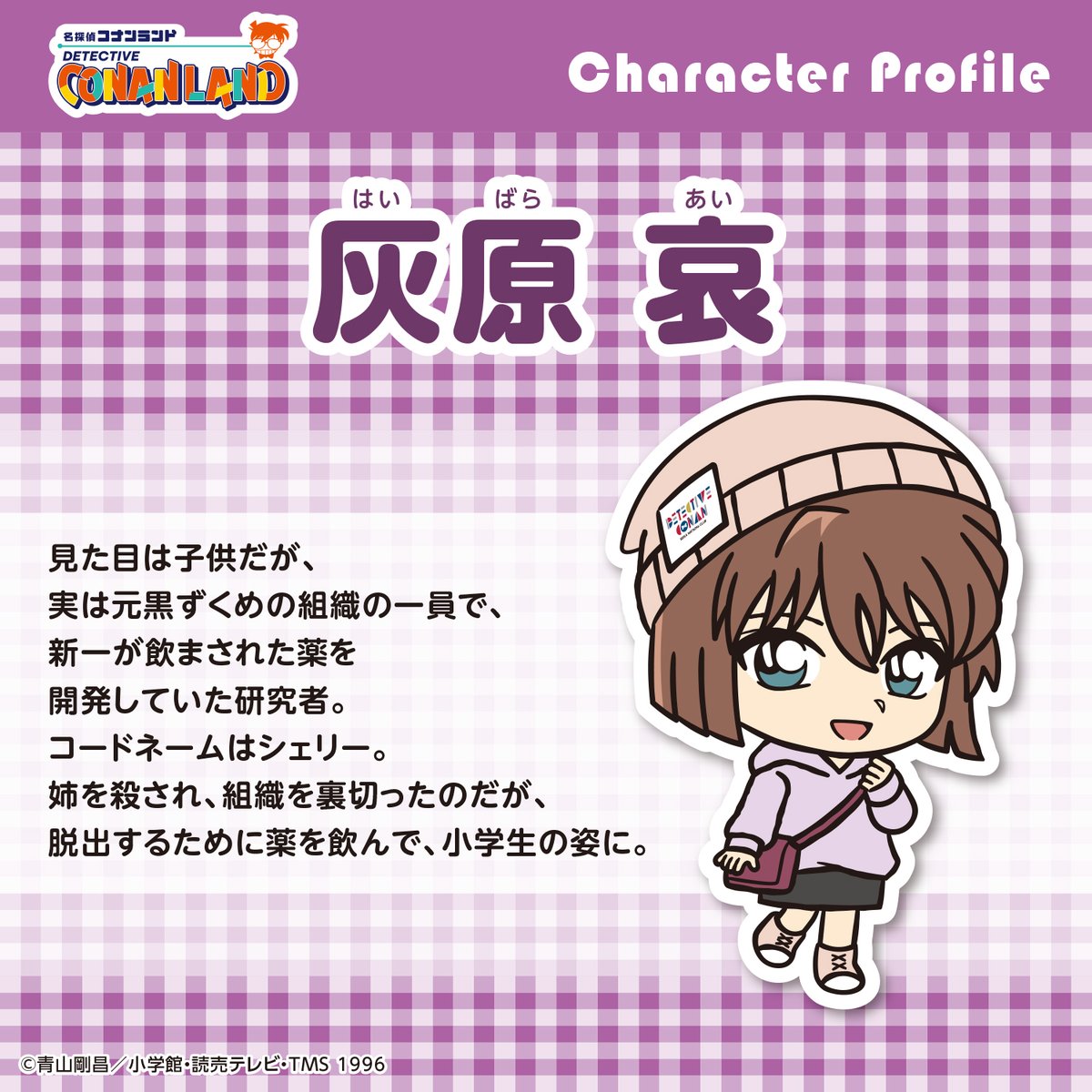 ◤キャラクター紹介◢ #コナンランド #ららぽーとEXPOCITY #ららぽーと