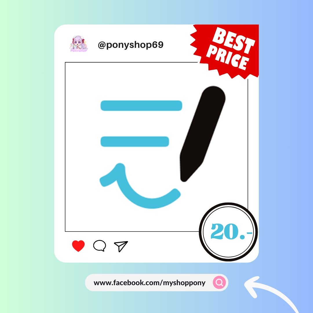Ponyshop69's tweet image. 🍶 𝗚𝗼𝗼𝗱𝗻𝗼𝘁𝗲𝘀 𝟲        
ใช้งานถาวร  20฿            

*** กดรีทวิตลด 5฿ ***         
( ใช้ได้เฉพาะระบบ iOS)
#Goodnotes #goodnote6  #goodnote #goodnote6