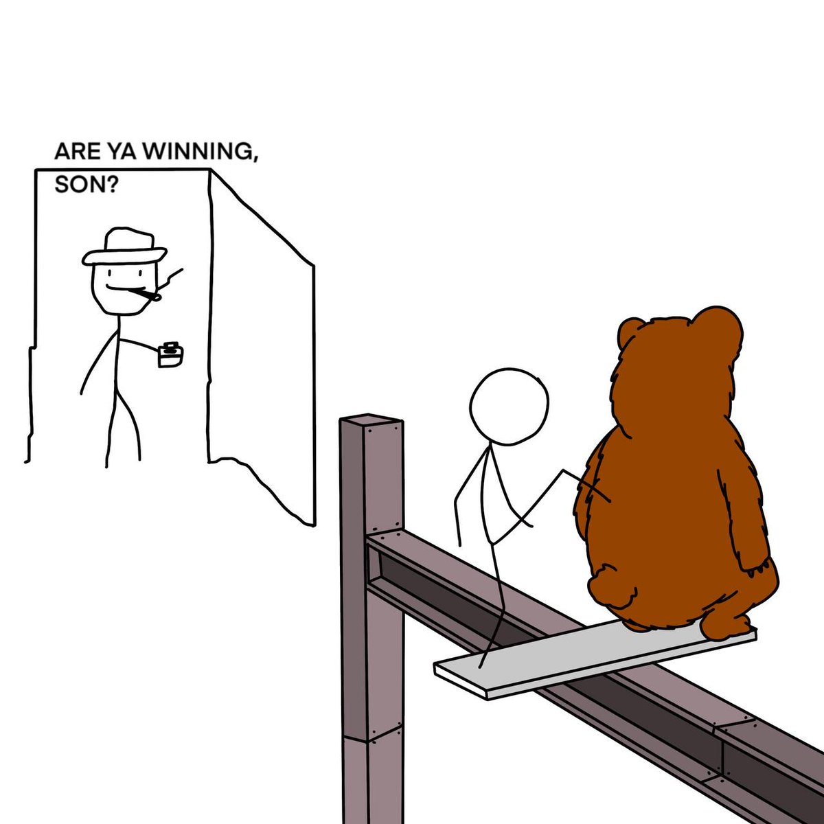 madeatom_'s tweet photo. @john_skult @areywinningson Kill the bear🔫 https://t.co/jgv4oCX9Cu
