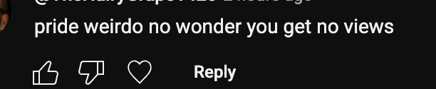 Every now and then I get these comments just for supporting the LGBTQ+ community or for being a girl. It sucks, but I'm here to keep spreading positivity. If you ever felt this too, please don't let it change you. Keep being you. The world needs more of that. ❣️