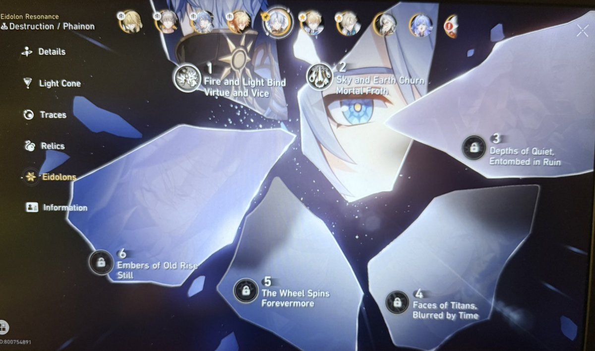 Rei_270803's tweet photo. HAHAHAHAHAHA, I FUCKING DID IT.
(Phainon really did bleed me dry) https://t.co/TXf2ceQkNY