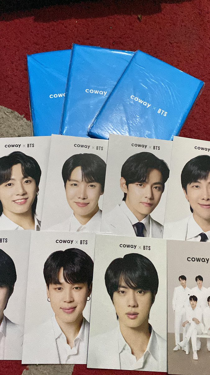 livebyurp's tweet photo. WTS/for sale
✨ Coway x BTS Postcard✨ 

- Available 2 sets
- 1 set = 16 postcard
(bisa dibeli setengah white/blue)
-Ready INA

- IDR 150.000 inc all
- IDR 70.000 half set 
💌 DM for order/info

tags: wts sell jimin jungkook v rm jhope jin suga bts photocard postcard https://t.co/EpjmIW5Ljc