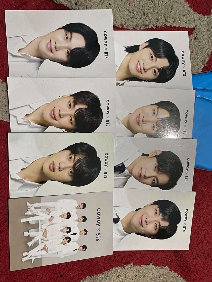 livebyurp's tweet photo. WTS/for sale
✨ Coway x BTS Postcard✨ 

- Available 2 sets
- 1 set = 16 postcard
(bisa dibeli setengah white/blue)
-Ready INA

- IDR 150.000 inc all
- IDR 70.000 half set 
💌 DM for order/info

tags: wts sell jimin jungkook v rm jhope jin suga bts photocard postcard https://t.co/EpjmIW5Ljc