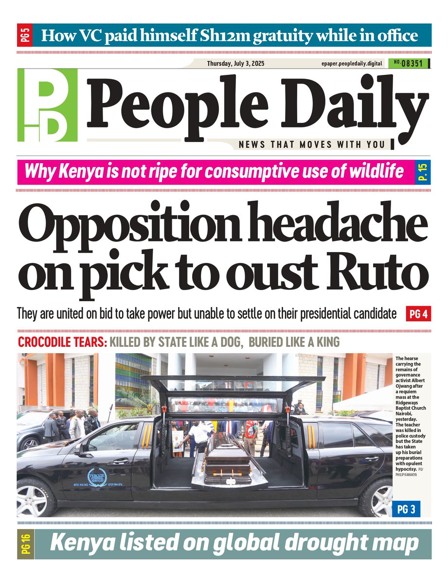 Wabunge wetu wameungana kupitisha mabadiliko ya katiba ili warejeshe fedha ambazo mahakama ilitangaza kuwa ni kinyume cha sheria. Je, unaamini kuwa wawakilishi wetu bado wana maslahi ya wananchi mioyoni mwao?
📷 Ndiyo
📷 Hapana
📷 Toa Maoni Yako 0710 606799
#AmkaNaMtaa