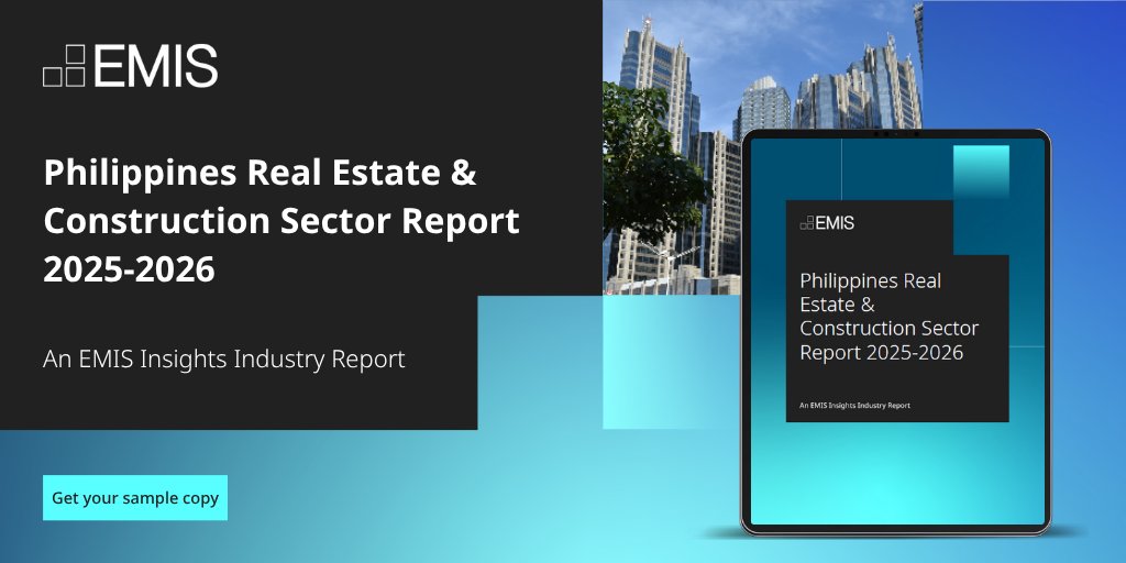 EMIS Insights - Philippines Real Estate &amp; Construction 2025-2026 sample report provides a comprehensive sector overview

Download your sample copy today: eu1.hubs.ly/H0lsSV10

#Philippines #RealEstate #Construction