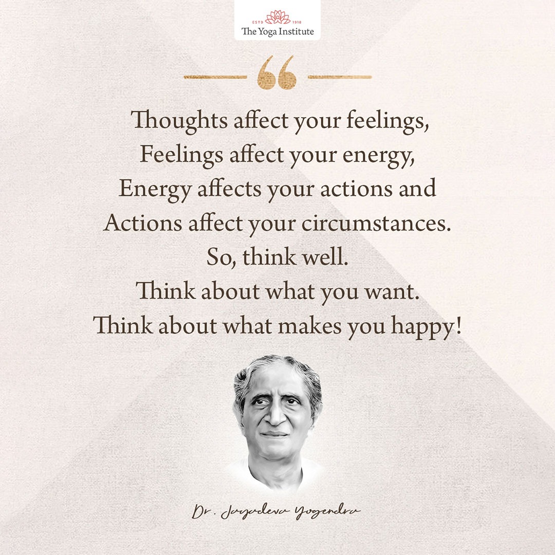 Our thoughts truly are very powerful. 
They shape our emotions, influence our energy, guide our actions, and ultimately create our reality. 
By thinking positively and intentionally, we set the foundation for a happier, more fulfilling life.