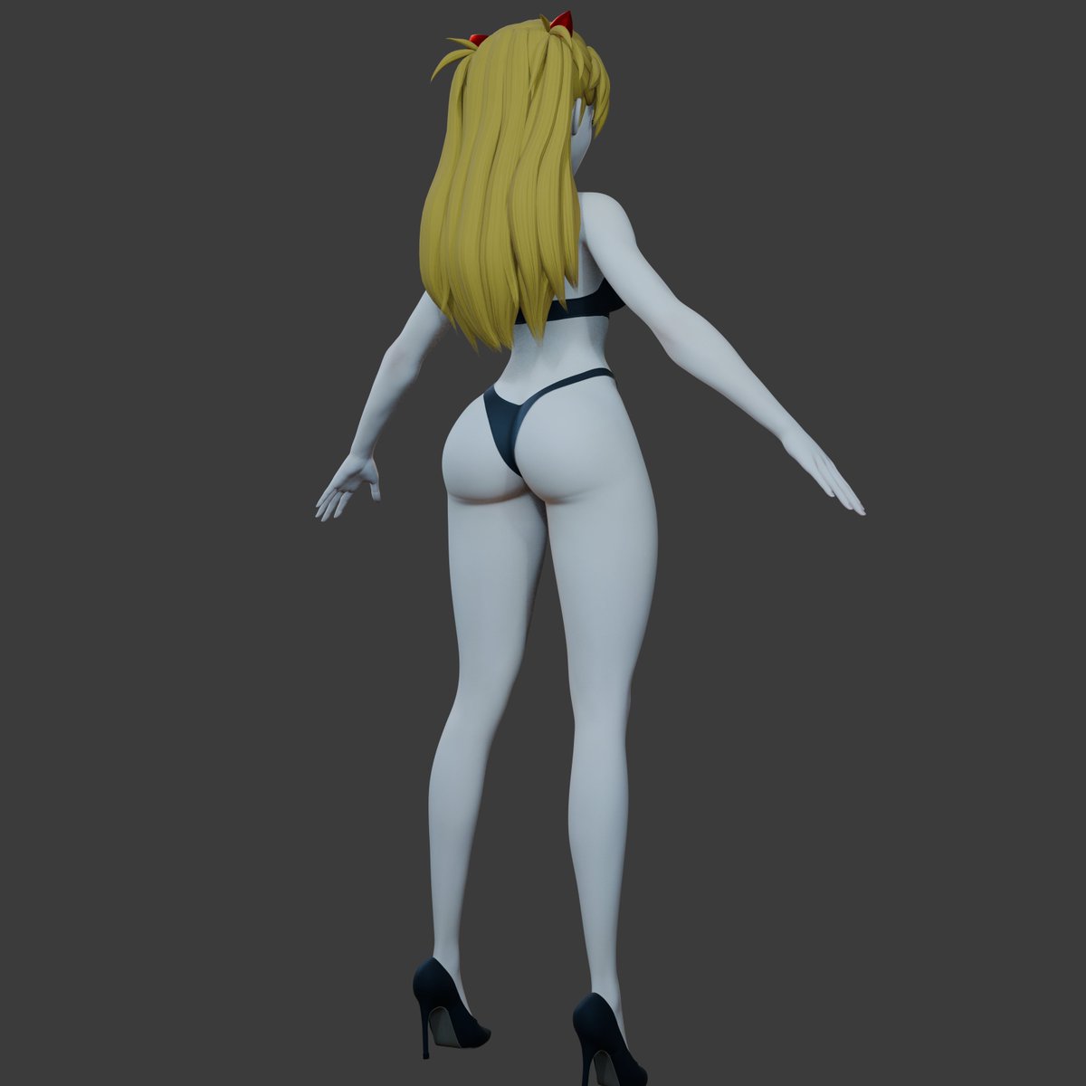 And as always, the latest for the best (I think lol) Asuka probably is the one the best looking of all EVA girls,I guess she was the character that interested me in making Evangelion