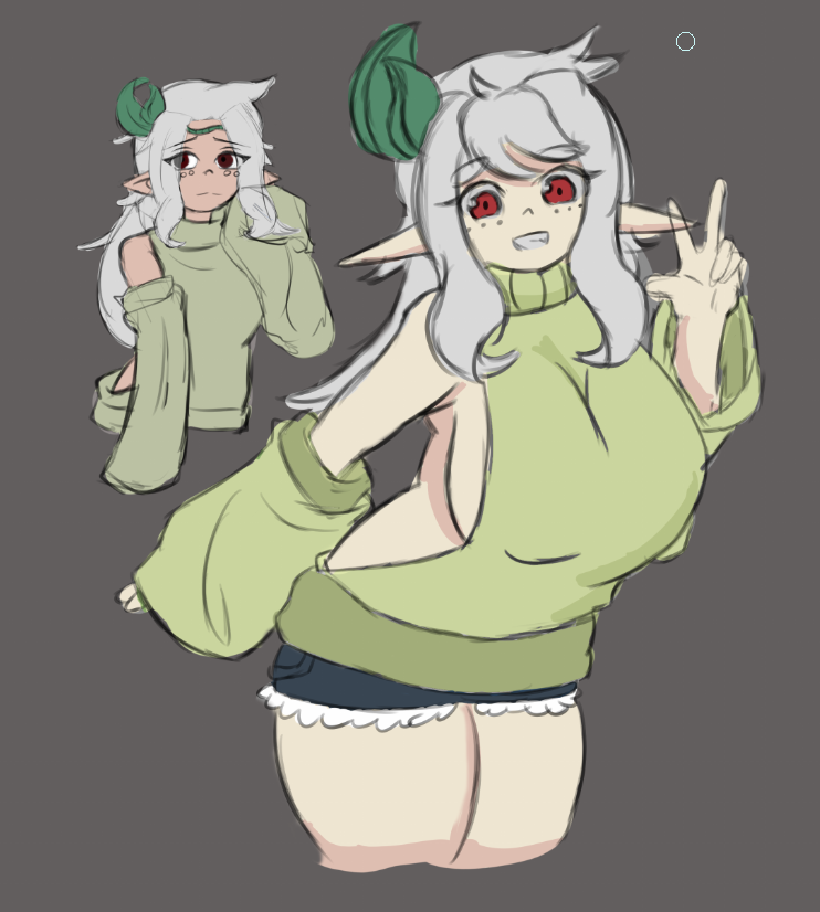 AncientsAlf's tweet image. esto.... se considera como wip?
Seh, creo que si