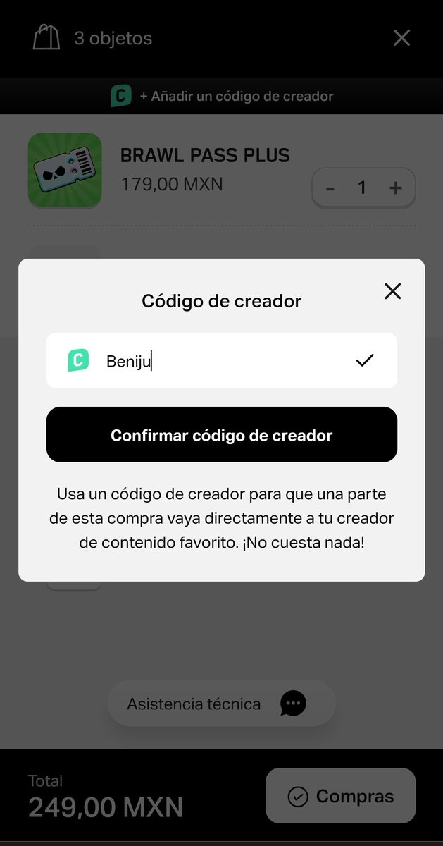 Axod18's tweet image. Gastando nuevamente en el pase de bodrio stars pero con el codigo @BENIJU03 
Muchas gracias por alegrarme las tardes con tus videos de clash royale ❤️😸