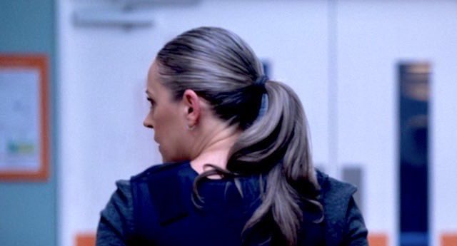 paget brewster’s silver hair is magic