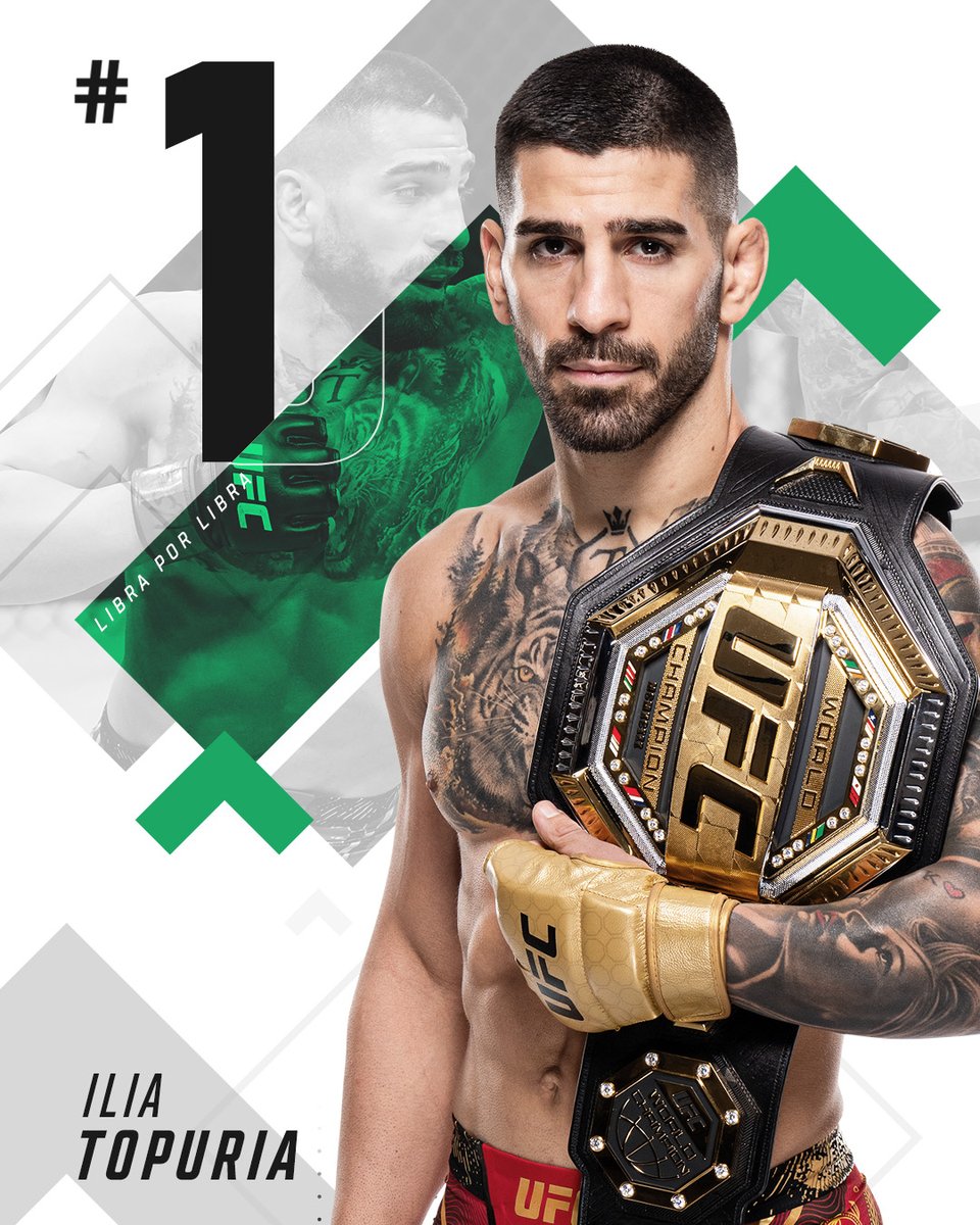 UFCEspanol's tweet photo. Hay un nuevo número 1️⃣ @Topuriailia 👑 https://t.co/WnHmbLHqm9